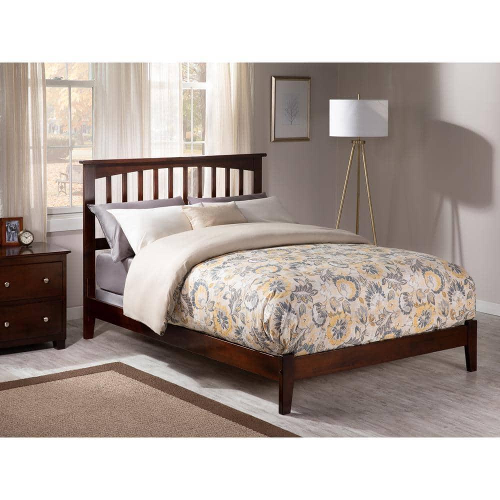 Solid Wood Panel Bed by Winston Porter