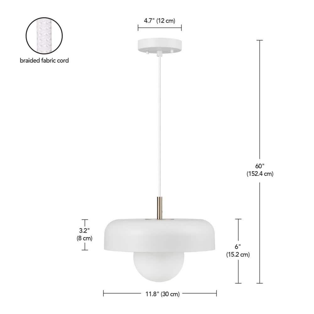 Jackie 1 - Light Matte Single Pendant