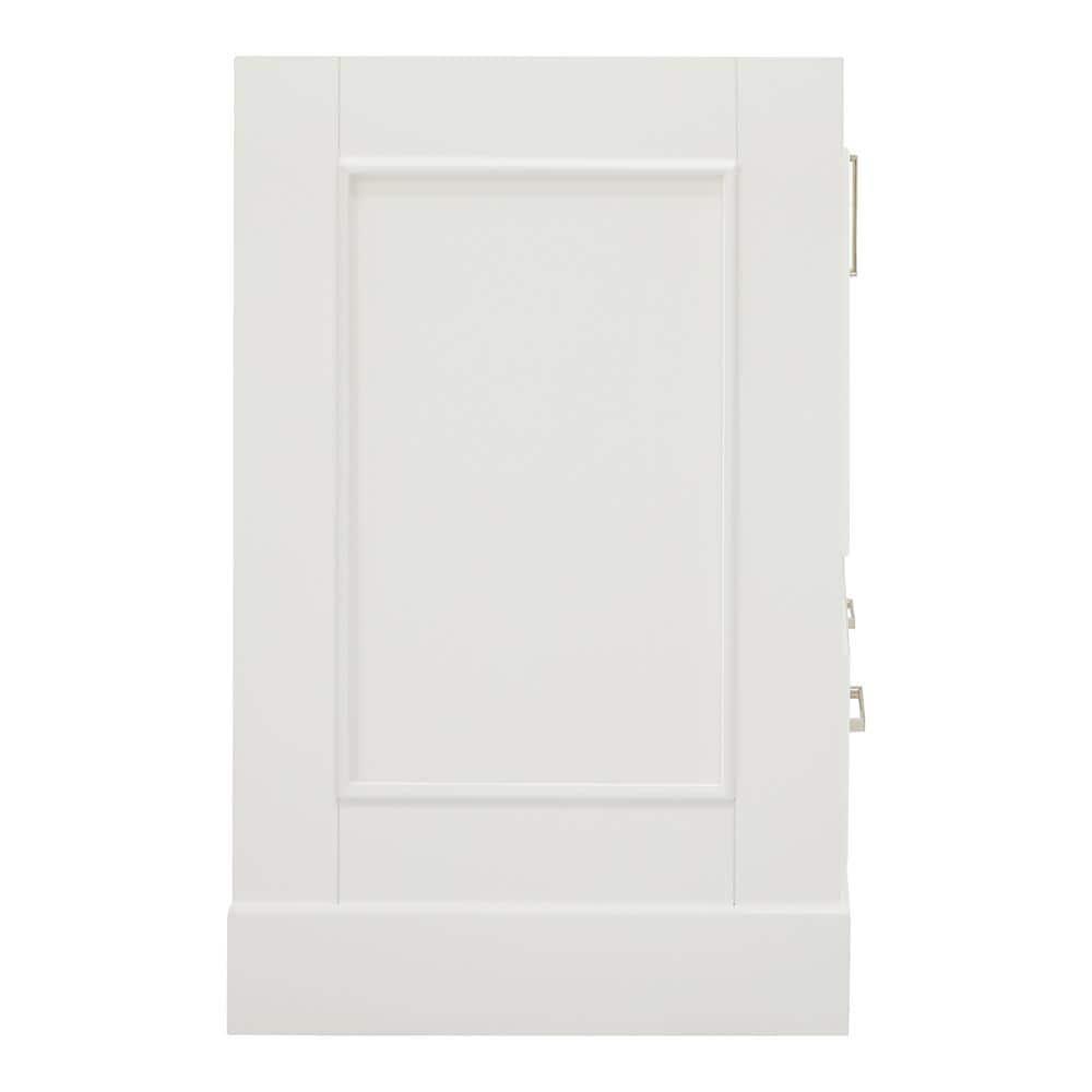 Ariel A061d-Bc Cambridge 60" Double Free Standing Vanity Cabinet Only - White