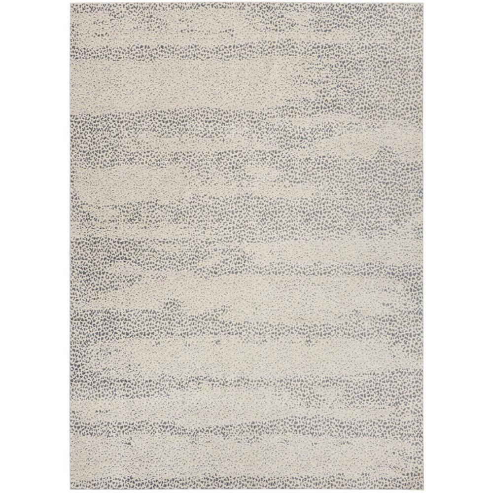 Nourison Elegance Modern Abstract Indoor Rug Beige Grey 7'10" x 10'6"