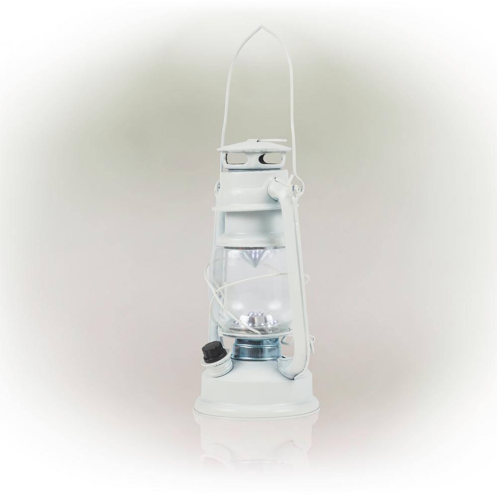 Alpine 10'' Battery Powered Integrated LED Outdoor Lantern