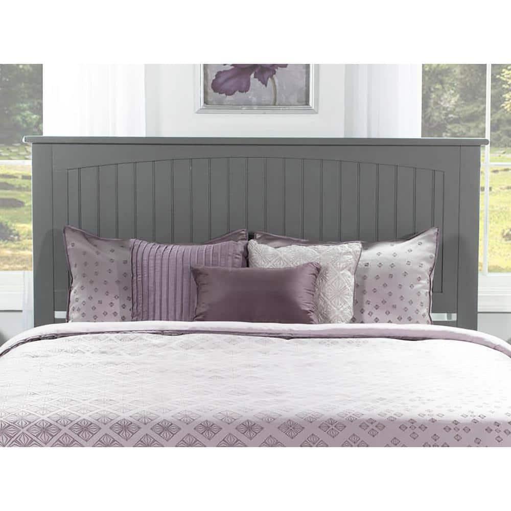 Nantucket Low Profile Solid Wood Platform Bed with Matching Footboard