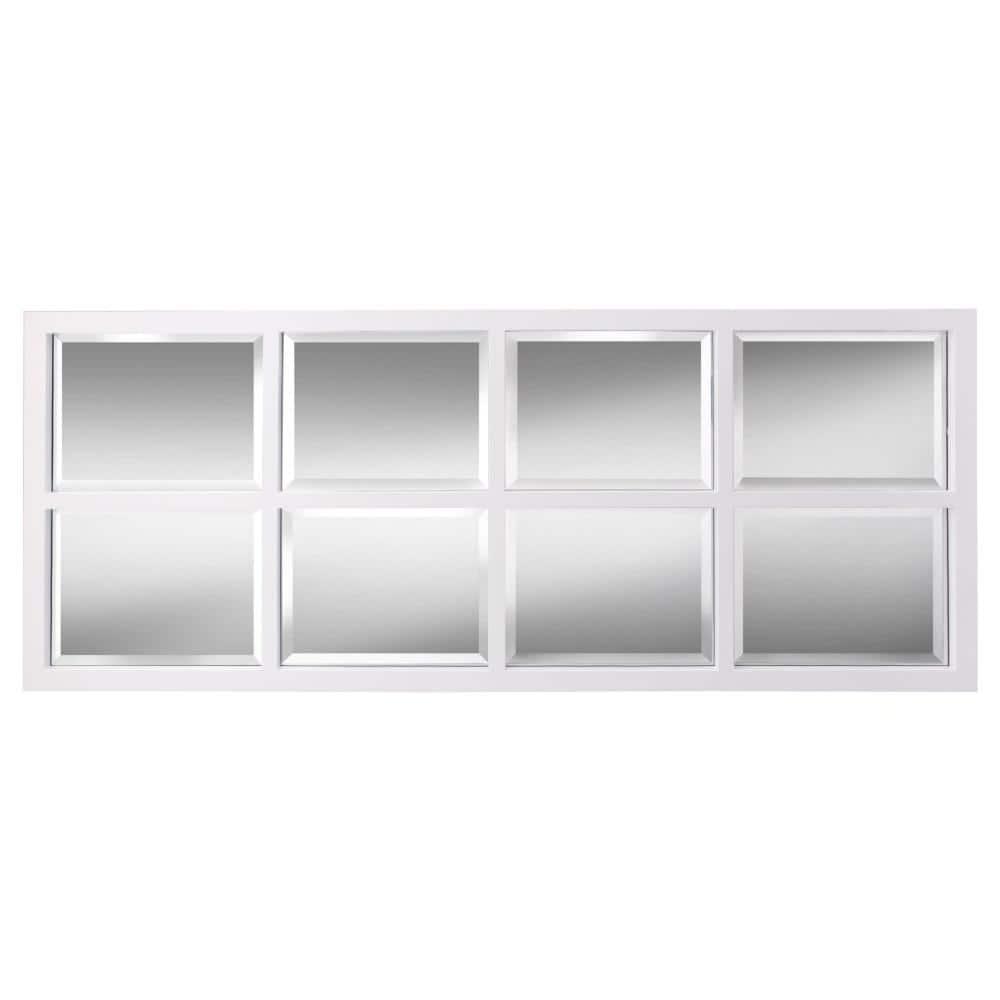 Uniek Stryker Windowpane Framed Wall Mirror