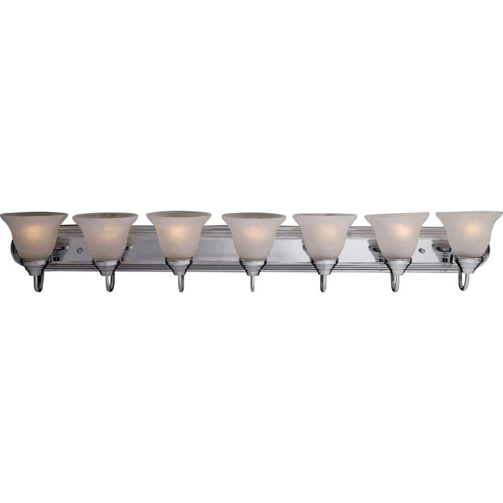 Maxim Lighting Essentials - 801x 7 - Light Vanity in  Polished Chrome