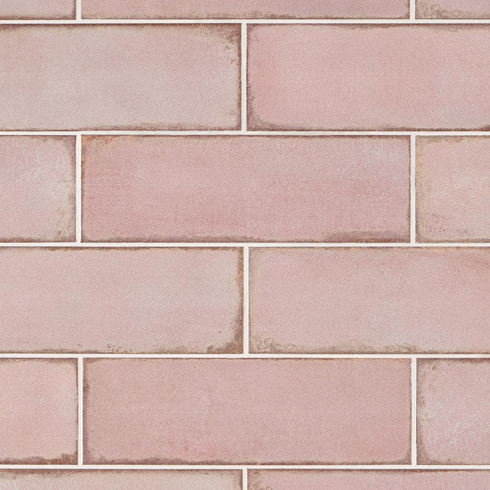 Santa Fe 4" x 12" Ceramic Fabric Look Subway Tile
