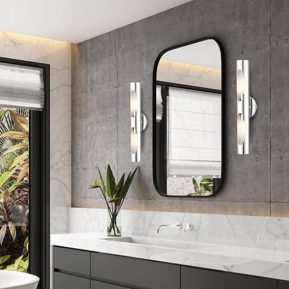 Livex Lighting Novato 2 - Light Wall Light in  Polished Chrome