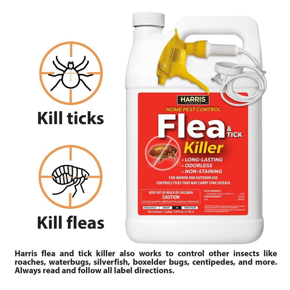 Harris Home Pest Control Flea & Tick Killer Liquid 1 gal