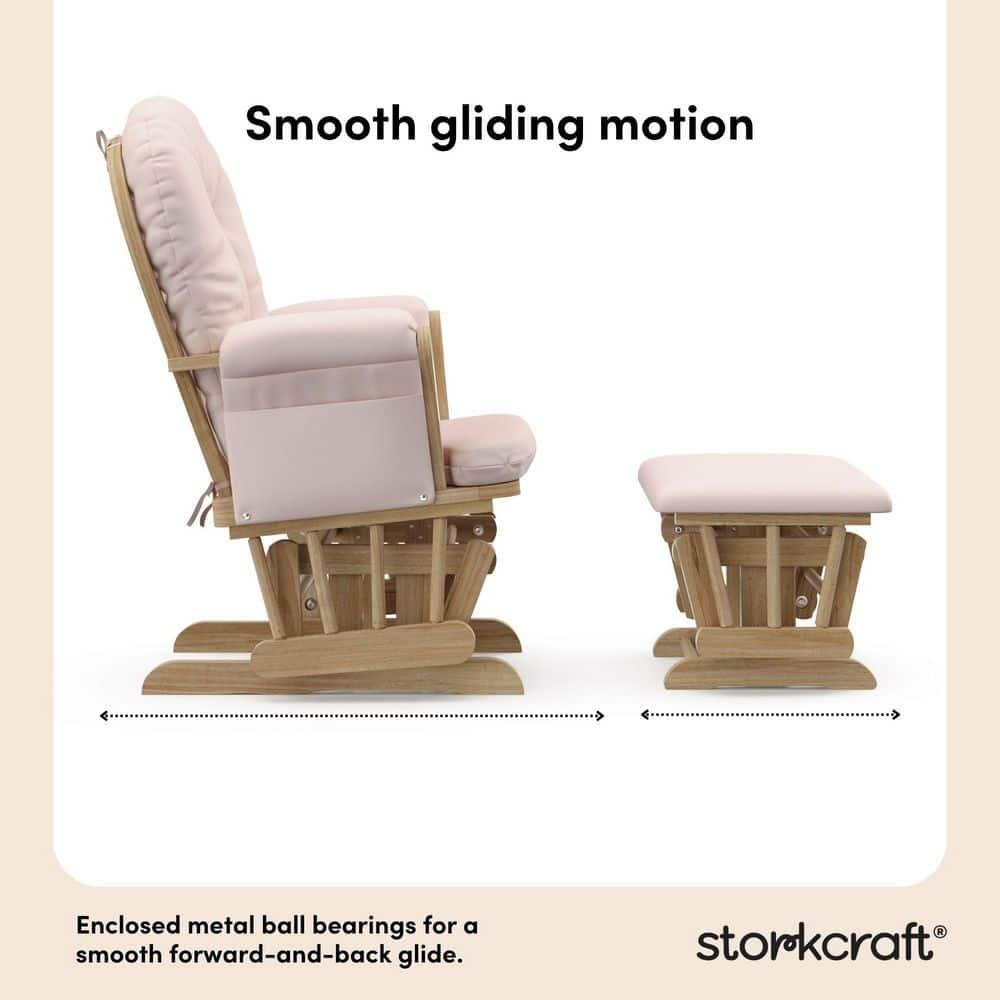 Hoop Glider with Ottoman