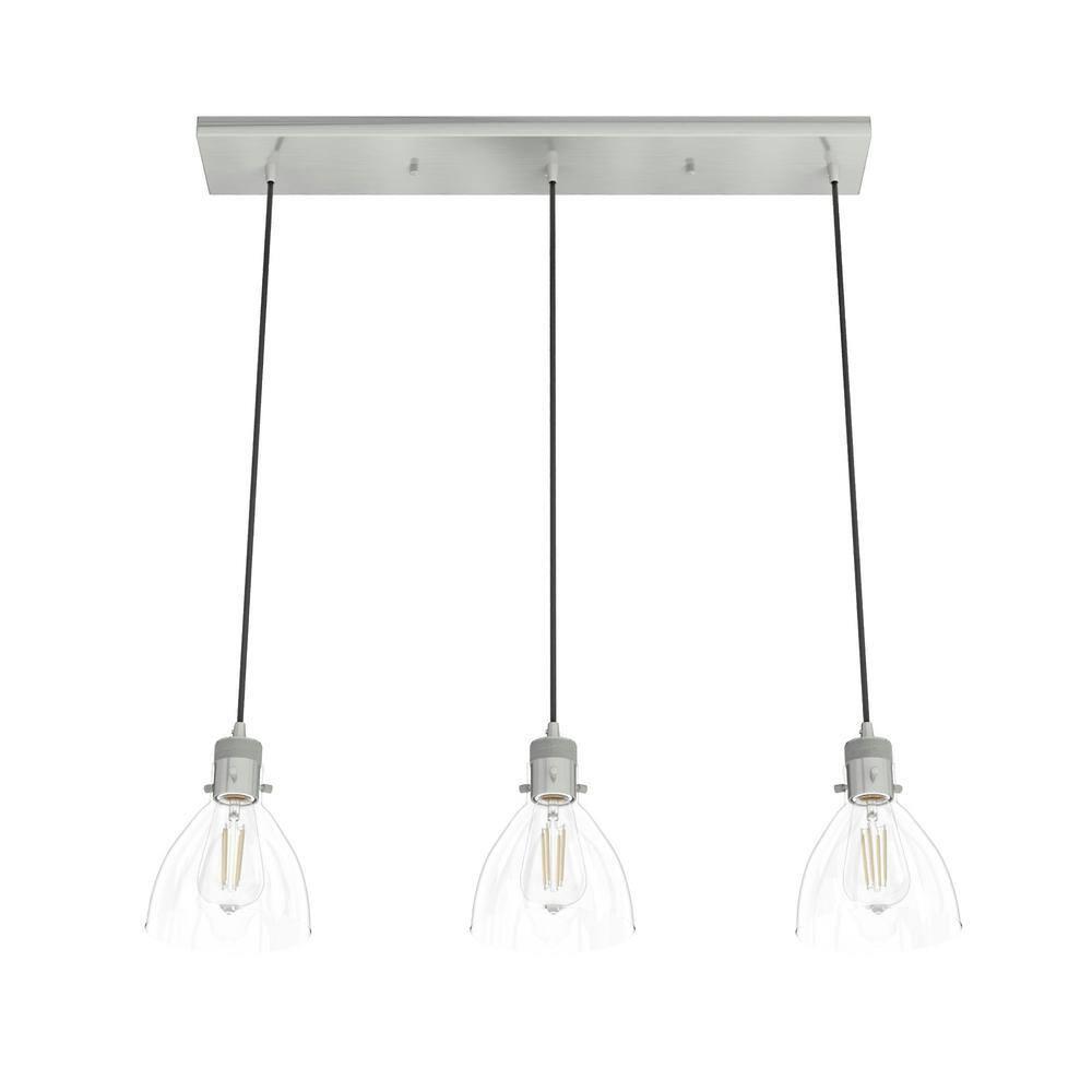 Hunter Fan Van Nuys 3 Light Linear Cluster Pendant