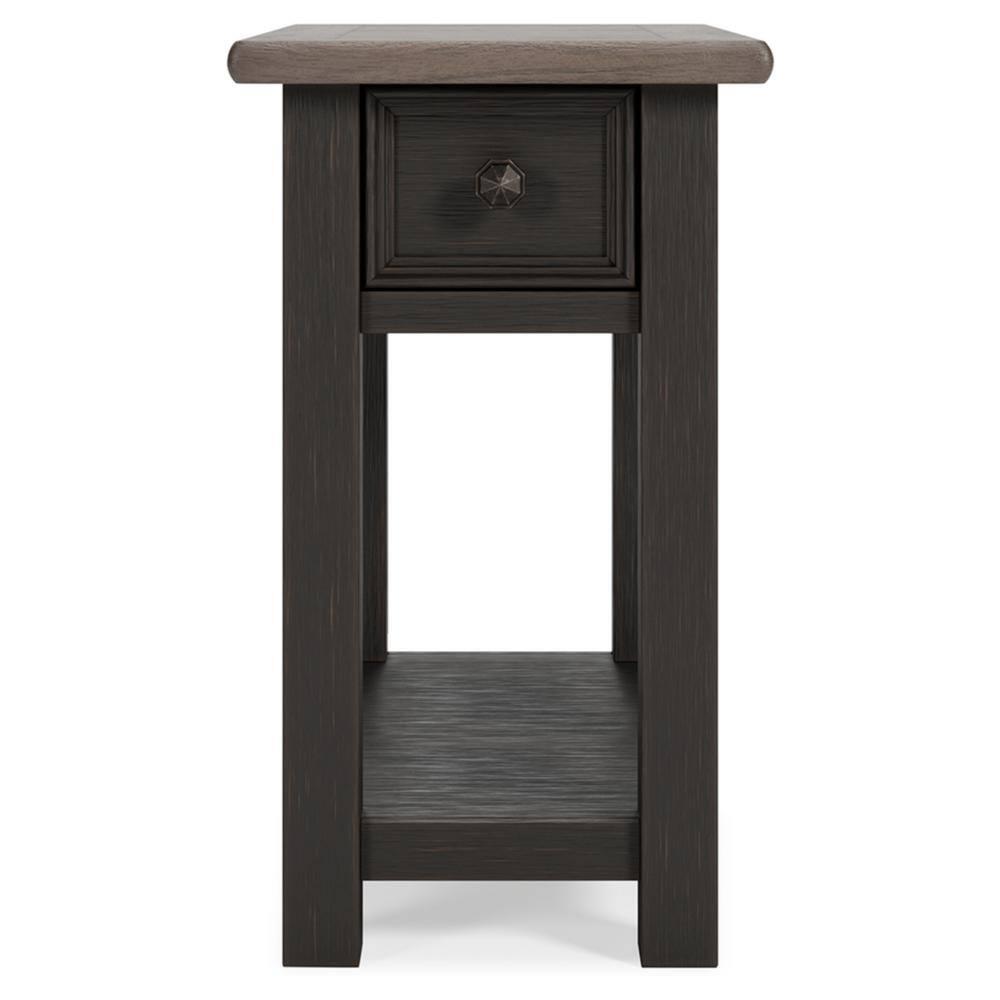 Signature Design by Ashley Casual Tyler Creek Chairside End Table Two-tone