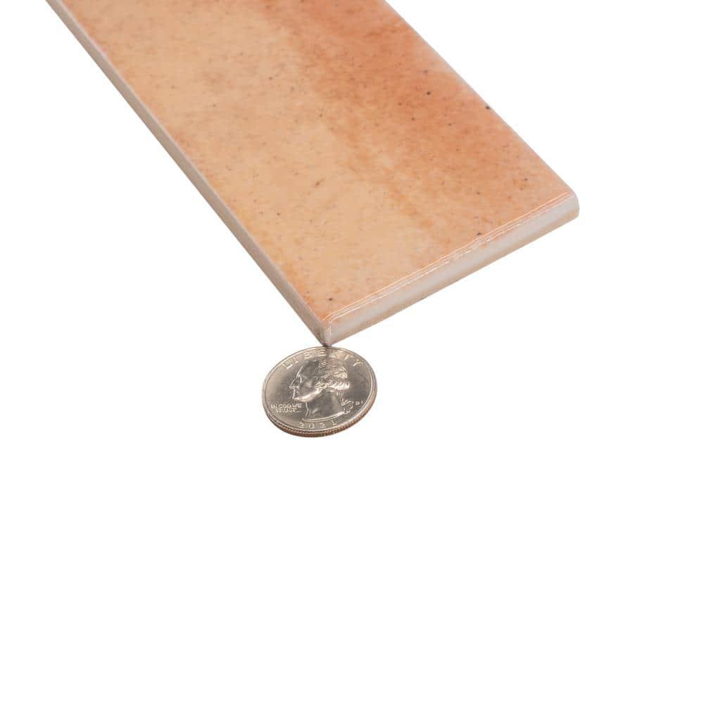 2.58'' W x 7.9'' L Ceramic Subway Singular Tile