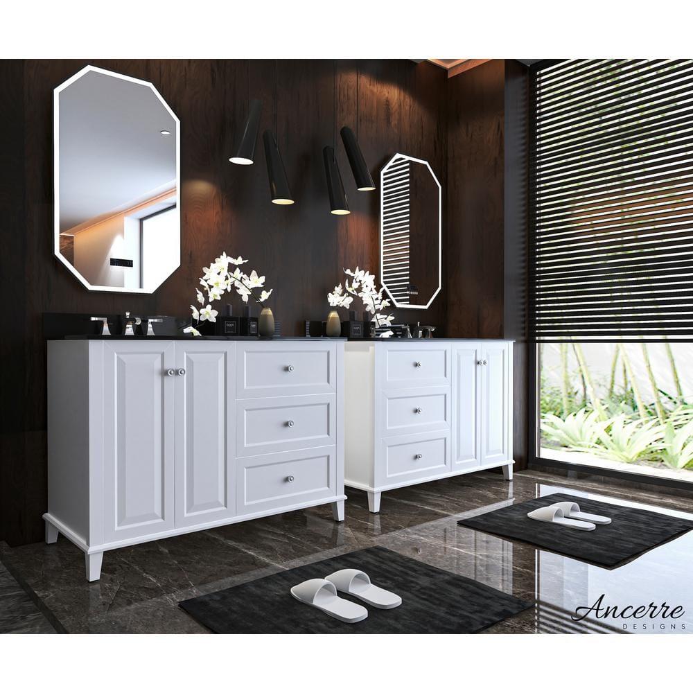 Hannah 48'' Single Bathroom Vanity with Quartz Top