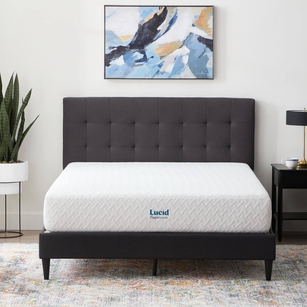 Lucid LUCID Firm Cooling Gel infused Memory Foam Mattresses