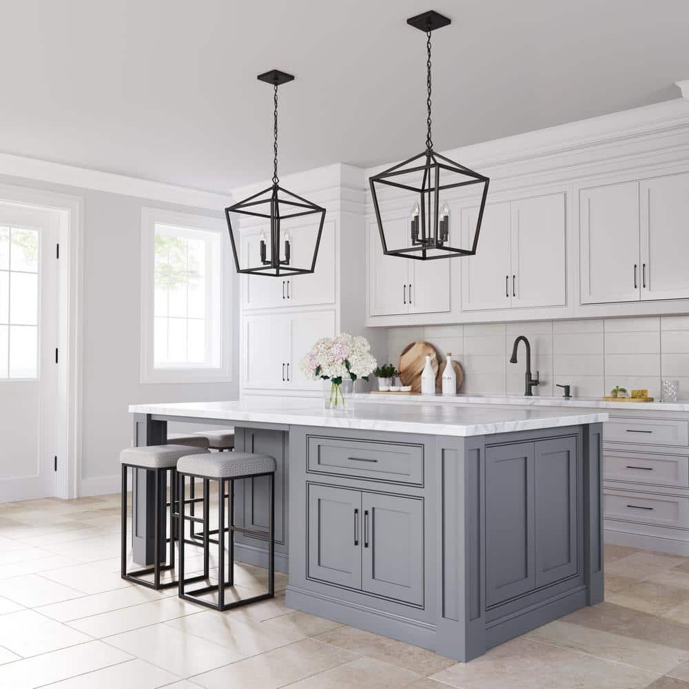 Millennium Lighting 4 - Light Pendant in  Matte Black