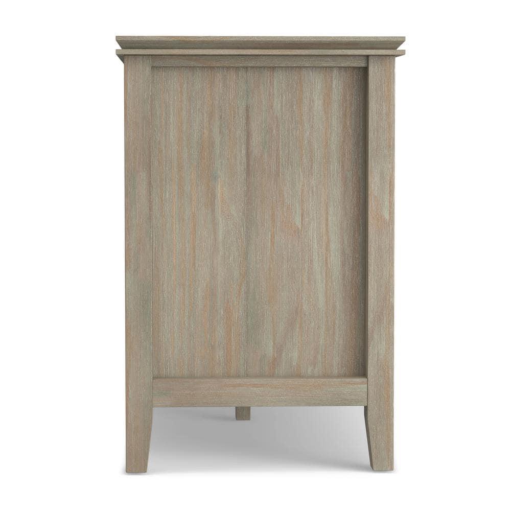 Simpli Home Artisan SOLID WOOD 72 inch TV Media Stand