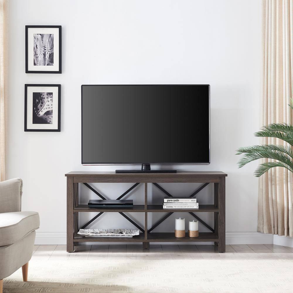 Sawyer 50 in. Alder Brown TV Stand Fits TV's up to 55 in.