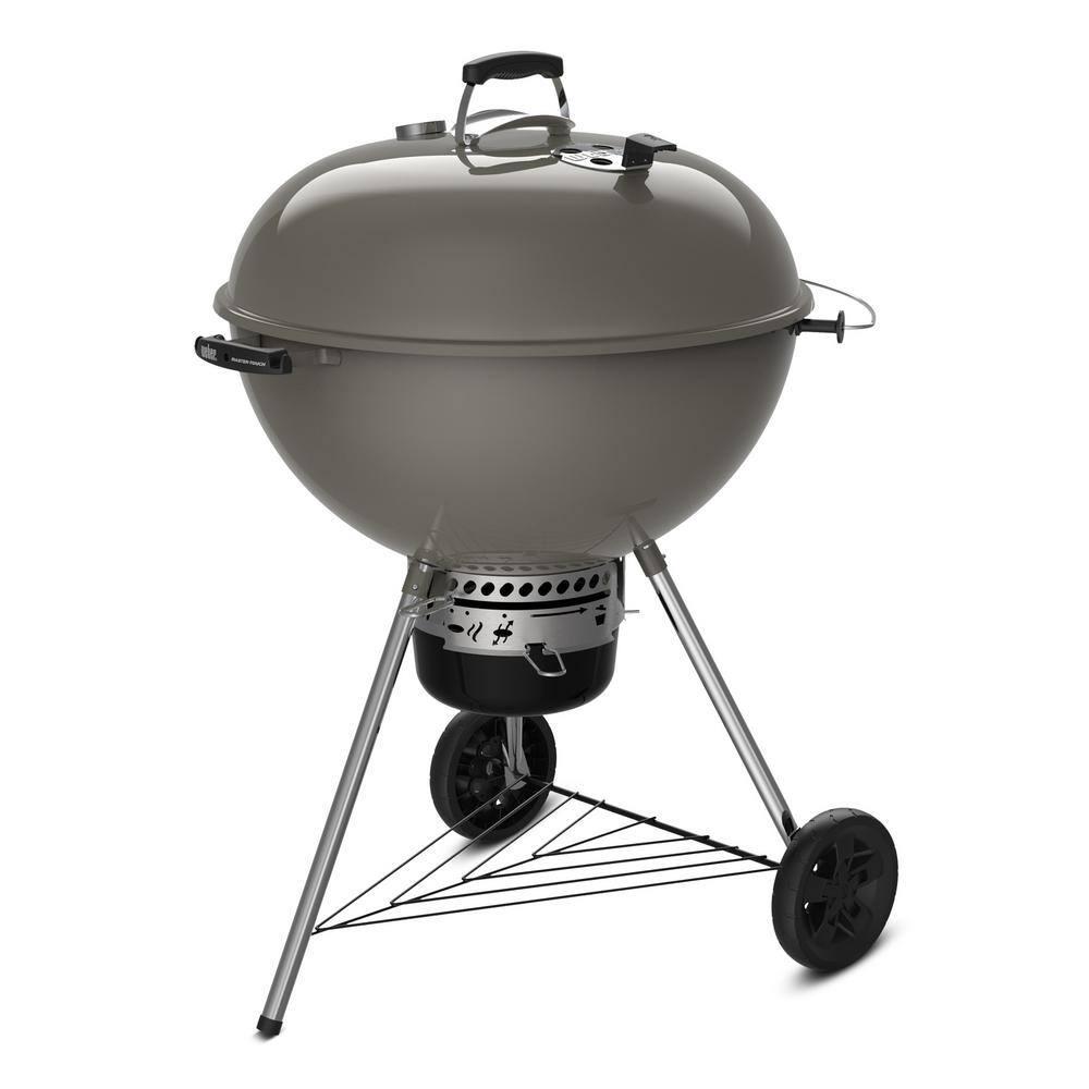 Weber 26 Inch Smoke Gray 588 Square-Inch Master-Touch Charcoal Grill