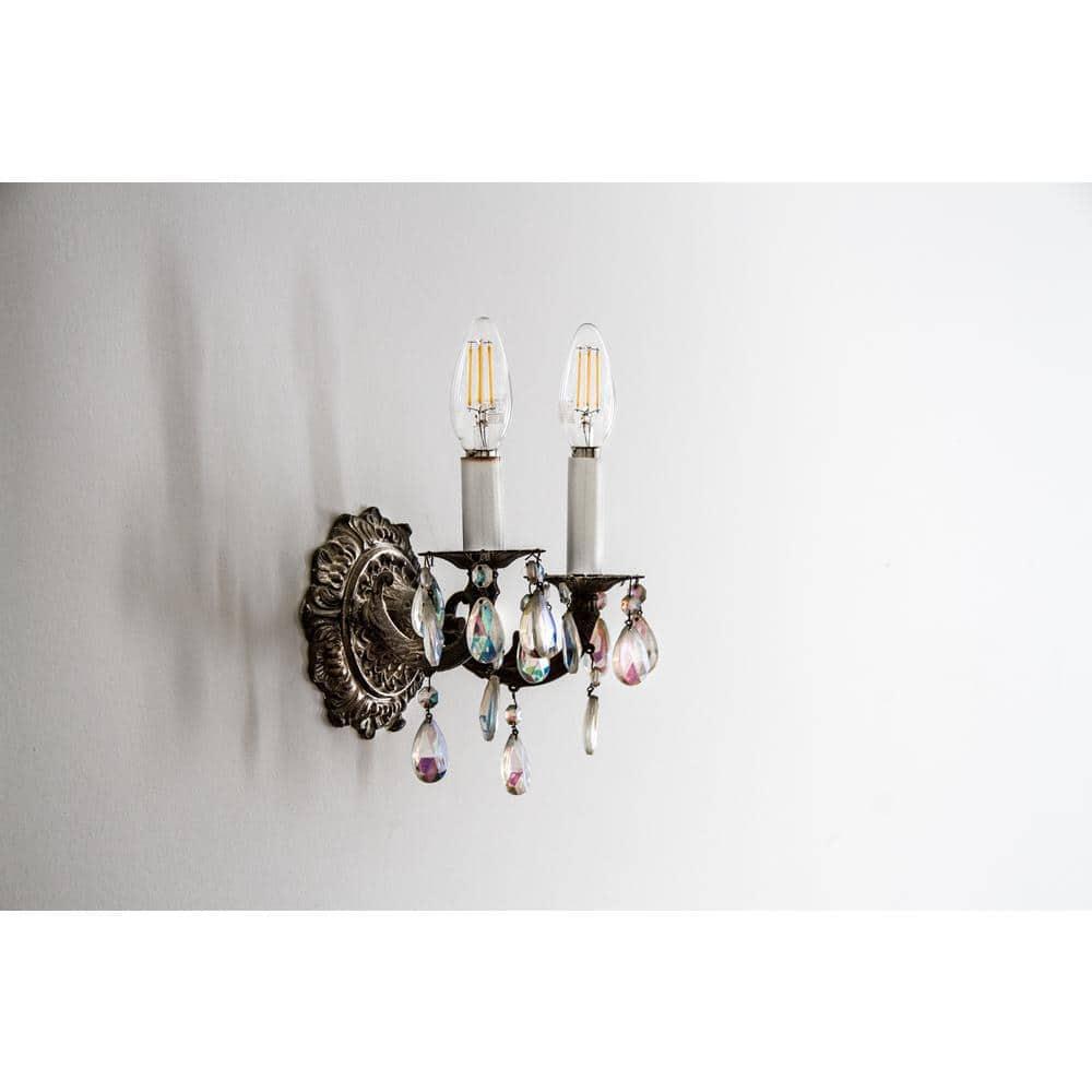 EcoSmart 60-Watt B11 ENERGY STAR Vintage LED Light Bulb White (3-Pack)