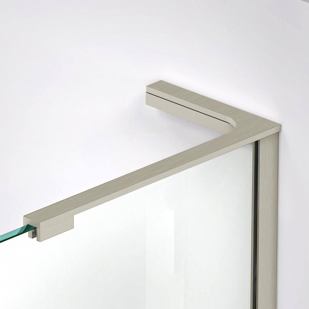 Elegance-LS 57.75" W x 72" H Pivot Frameless Shower Door with ClearMax™ Technology