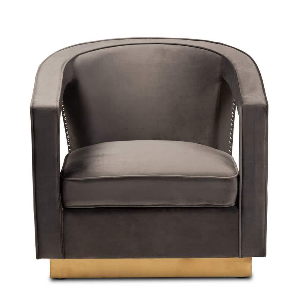 Rosdorf Park DelRe Velvet Armchair