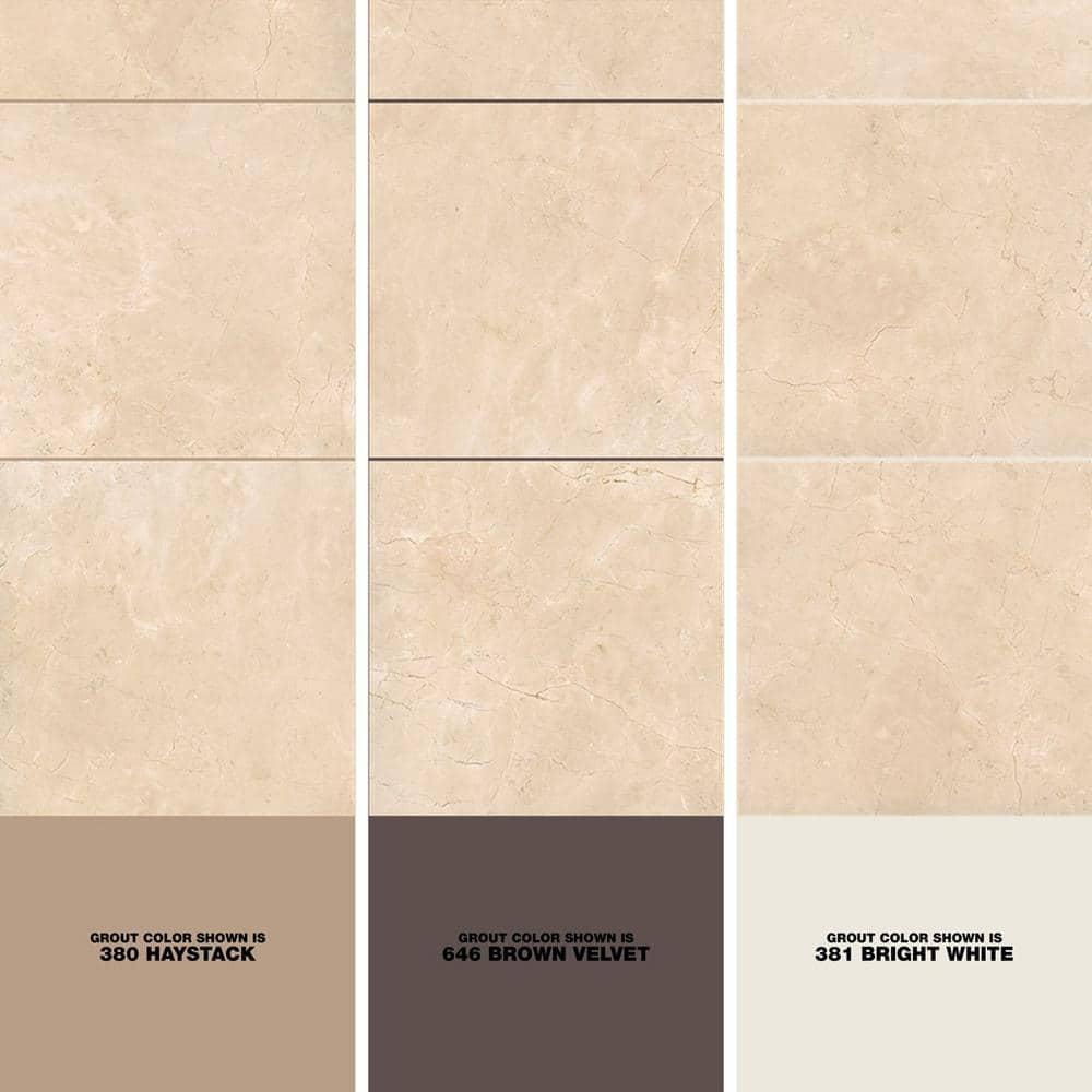 Crema Marfil 18" x 18" Marble Look Wall & Floor Tile