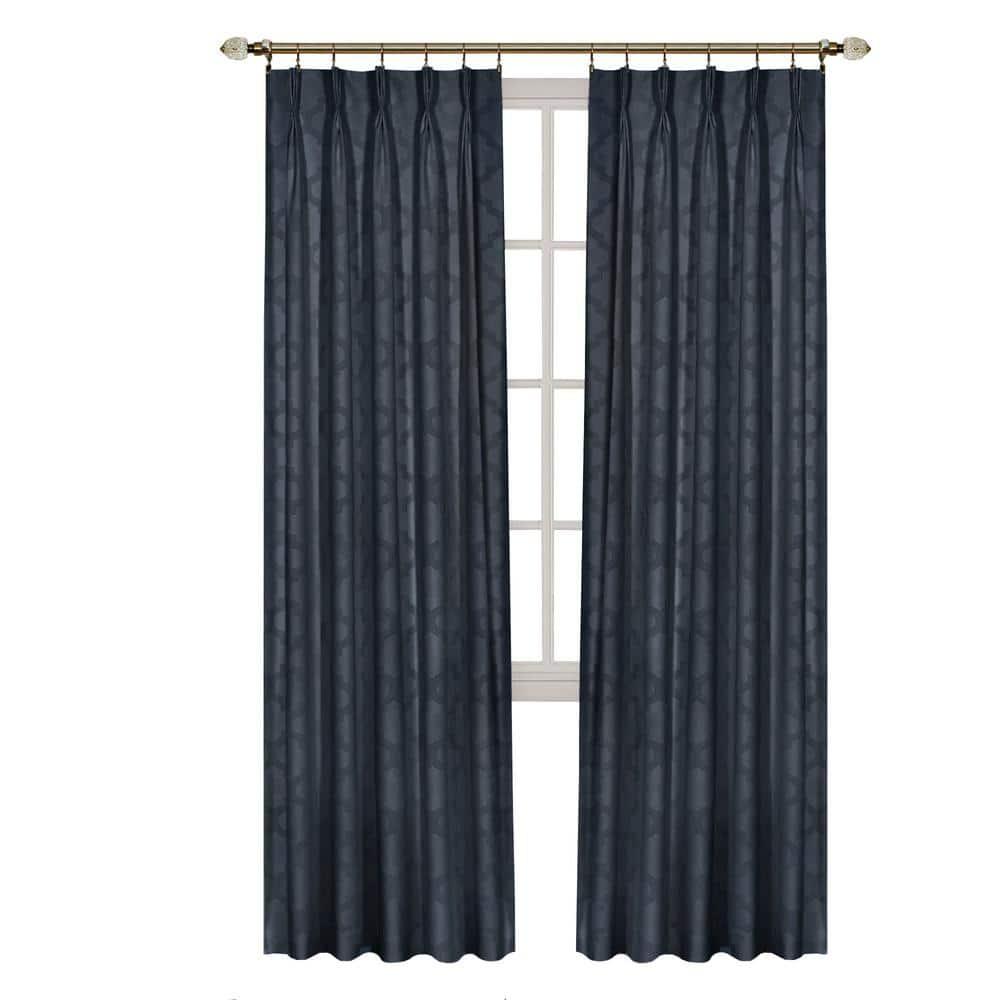 Achim Windsor Pinch Pleat Window Curtain Panel