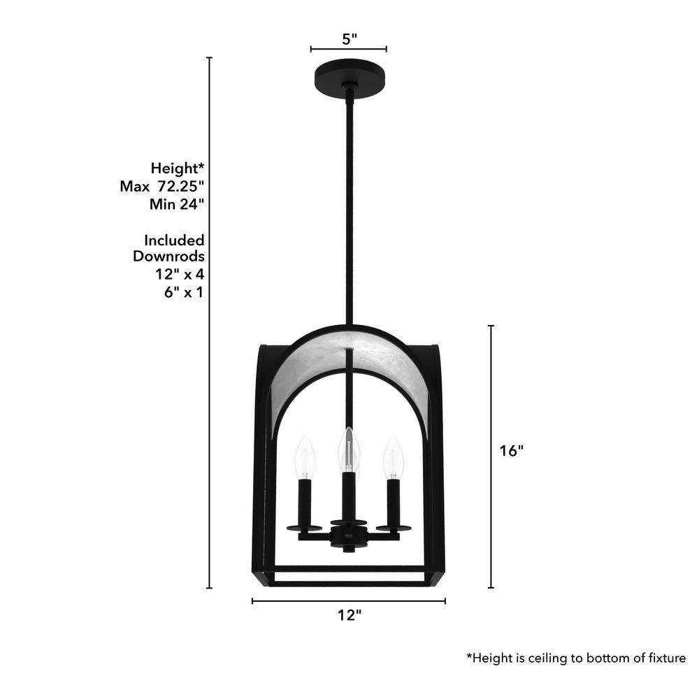Dukestown 4 - Light Lantern Geometric Chandelier
