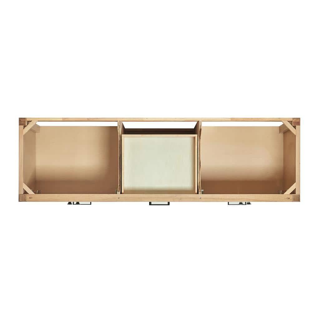 Cambridge 72'' Double Bathroom Vanity with Carrara Marble Top