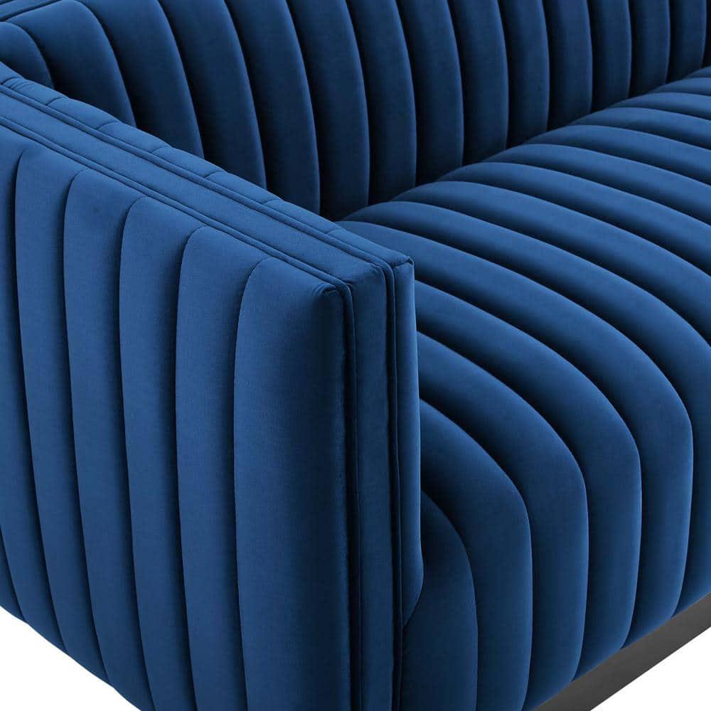 Modway Conjure Channel Tufted Velvet Sofa