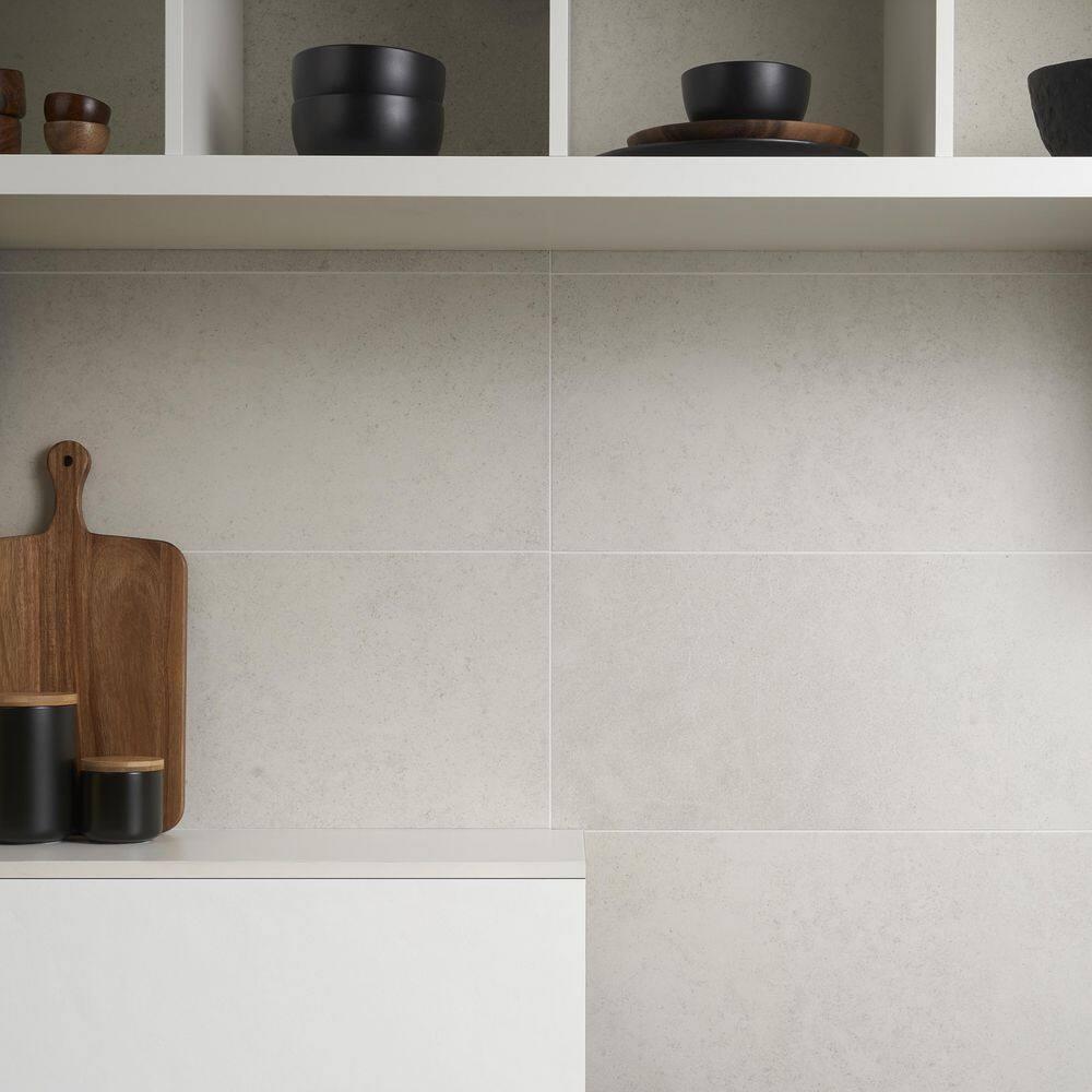 Bond Tile Grava 11.81 in. x 23.62 in. Matte Stone Look Porcelain Floor and Wall Tile (9.68 Sq. Ft. / Case)