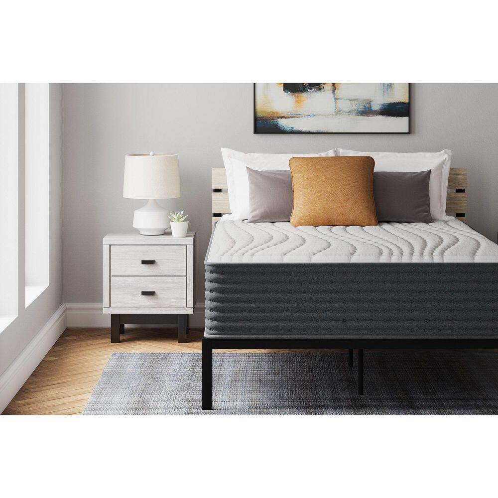 California King White Innerspring Adjustable Bed Mattress