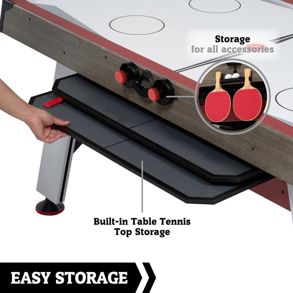 Hall of Games Hall Of Games 66" Air Hockey with Table Tennis Top and LED Scorer