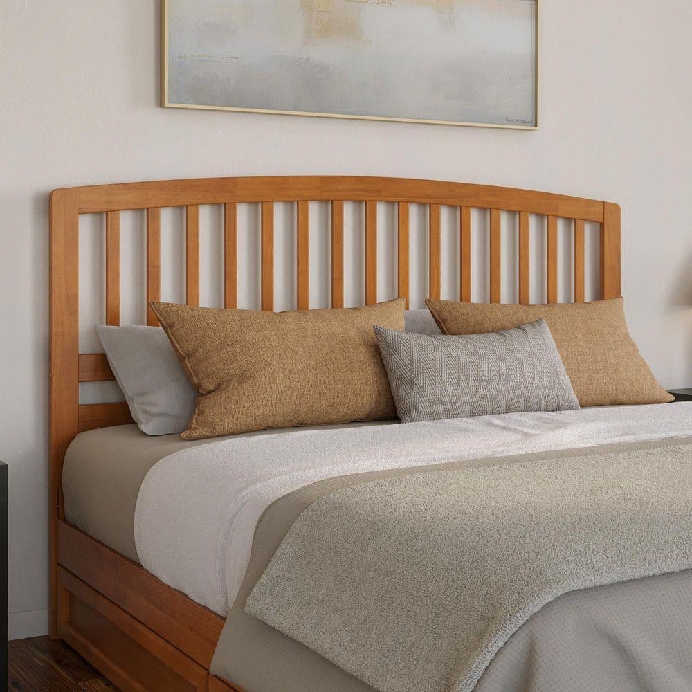 Solid Wood Platform Storage Bed