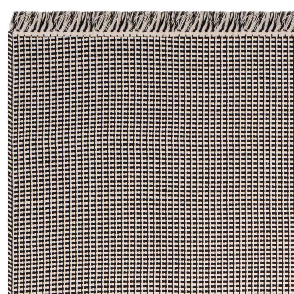 Montauk MTK340 Hand Woven Indoor Area Rug - Ivory/Black - 8'x10' - Safavieh