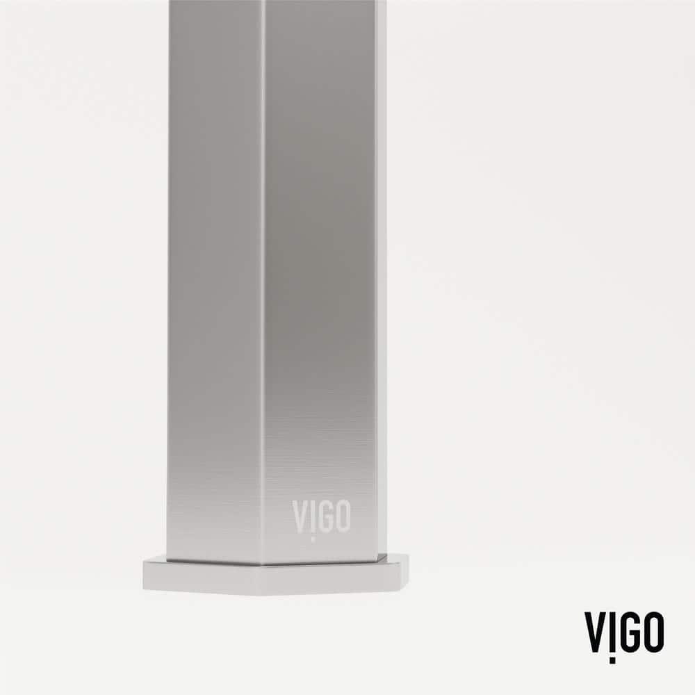 Nova 10" H Single Handle Vessel Sink Bathroom Faucet