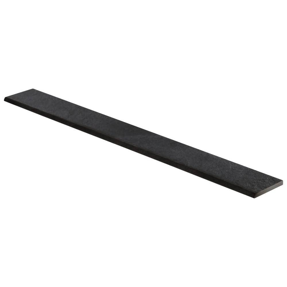 Bond Tile Monolith 2.83 In. X 23.62 In. Matte Porcelain Bullnose Trim (0.46 Sq. Ft. / Each)