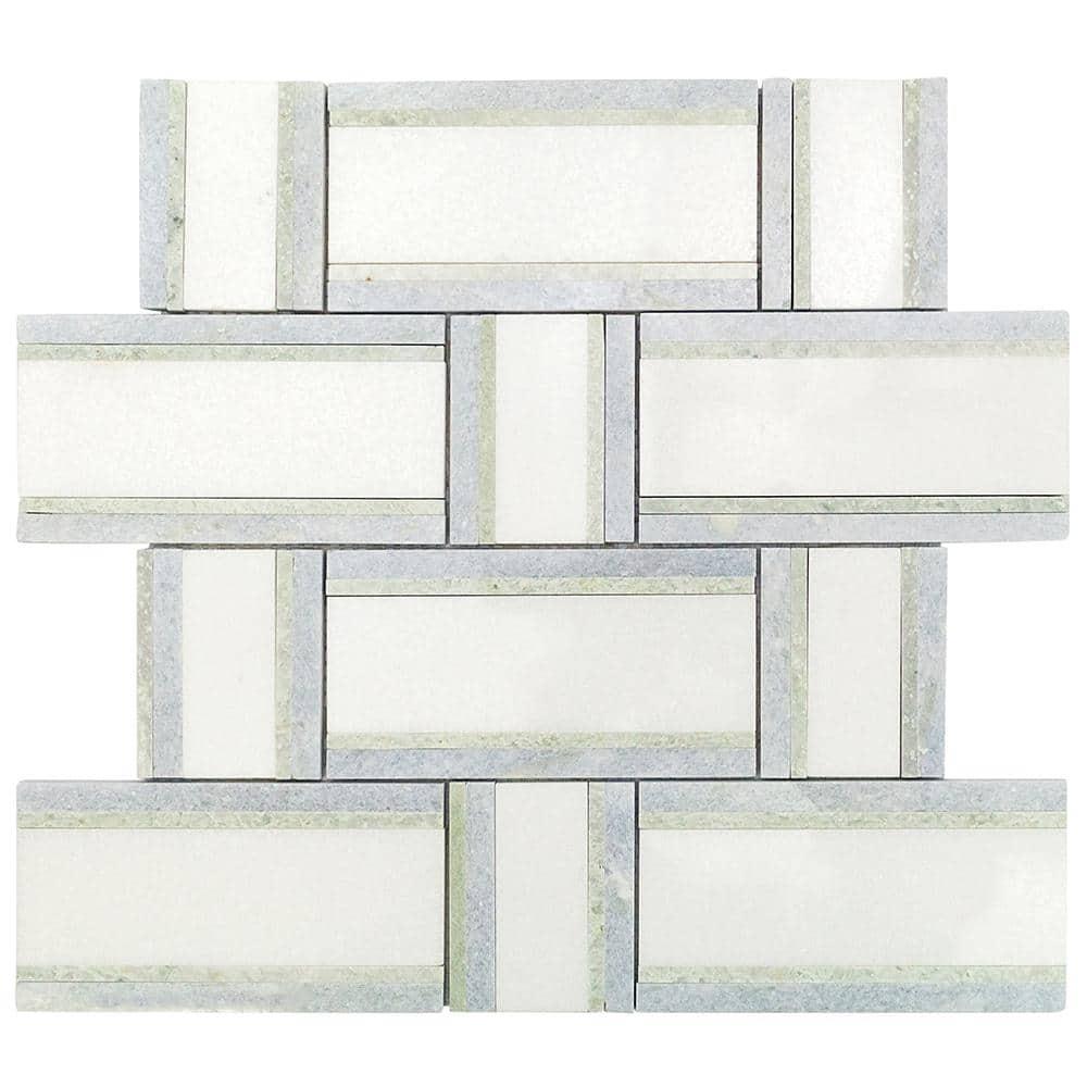 Bond Tile Mingle Natural Stone Mosaic Sheet Wall & Floor Tile