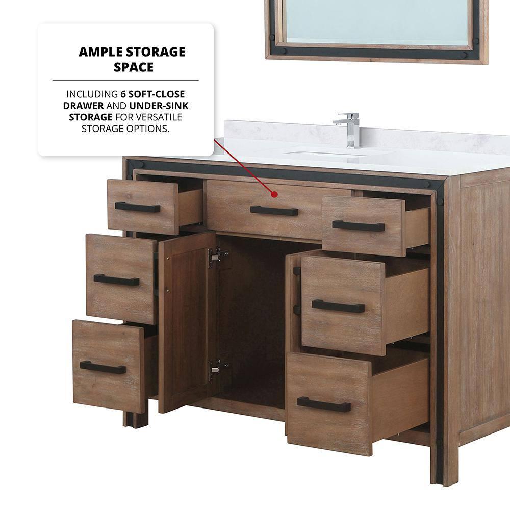 Ziva 48" Single Bathroom Vanity Base Only