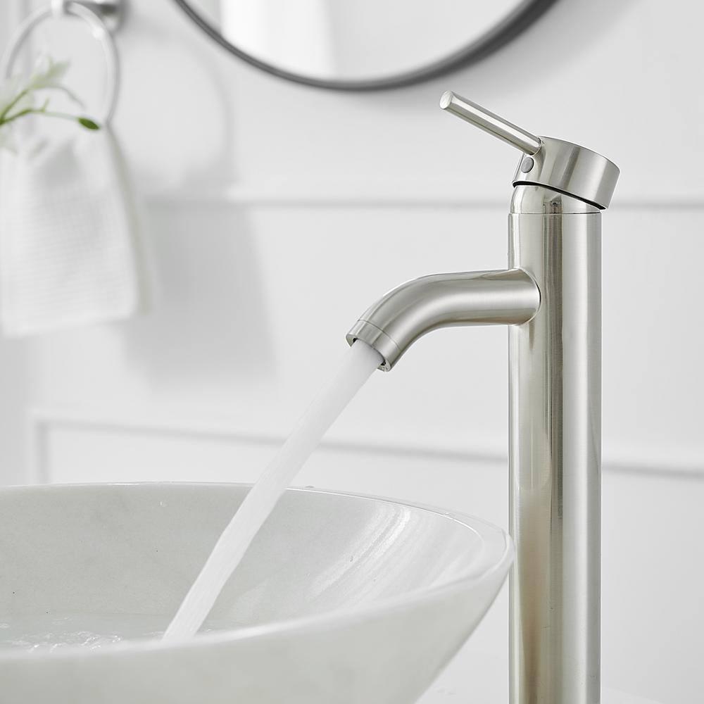 Vessel Sink Faucet Single-handle Bathroom Faucet with Drain Assembly