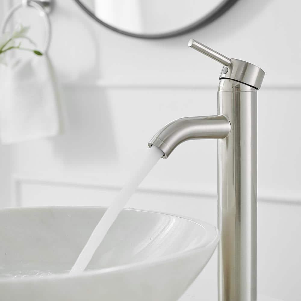 Vessel Sink Faucet Single-handle Bathroom Faucet with Drain Assembly