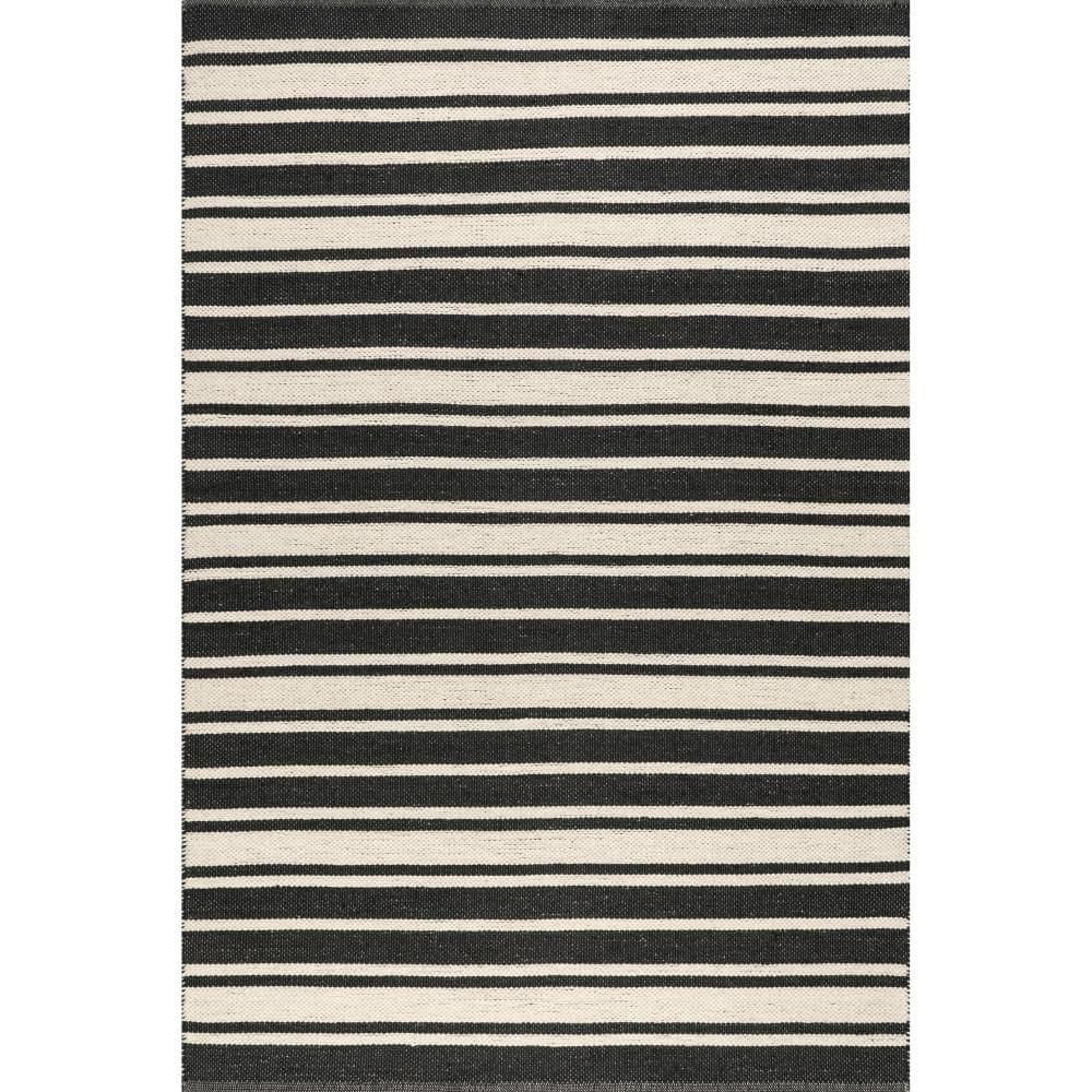 Frenshe Interiors x Rugs USA Bowery Striped Wool Area Rug | Wayfair