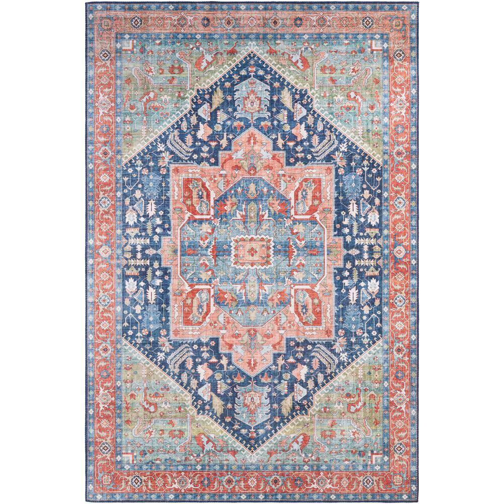Bree Navy Doormat 2 ft. x 4 ft. Indoor Area Rug
