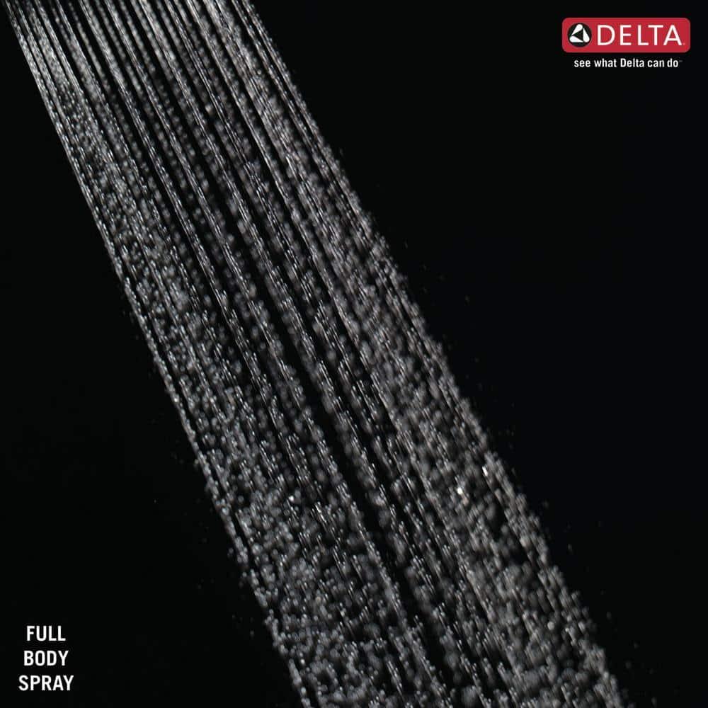 Modern Raincan Round Single-Function Tub and Shower Faucet Set, Valve Trim Kit, Rainfall Shower Head