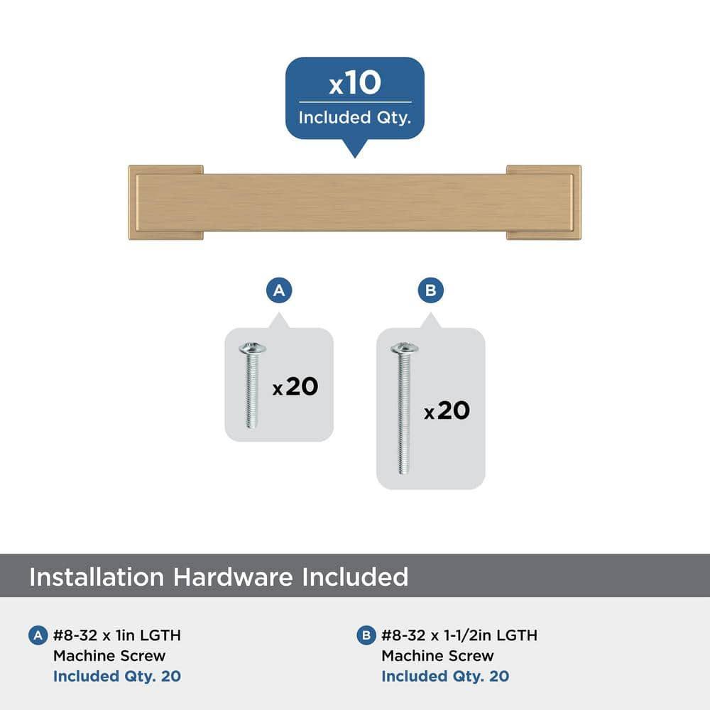 Bridgeport 3" Center Handle Pull Multipack
