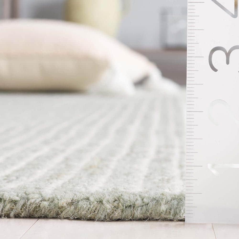 SAFAVIEH Abstract Becky Trellis Area Rug, Sage/Ivory, 3' x 5'