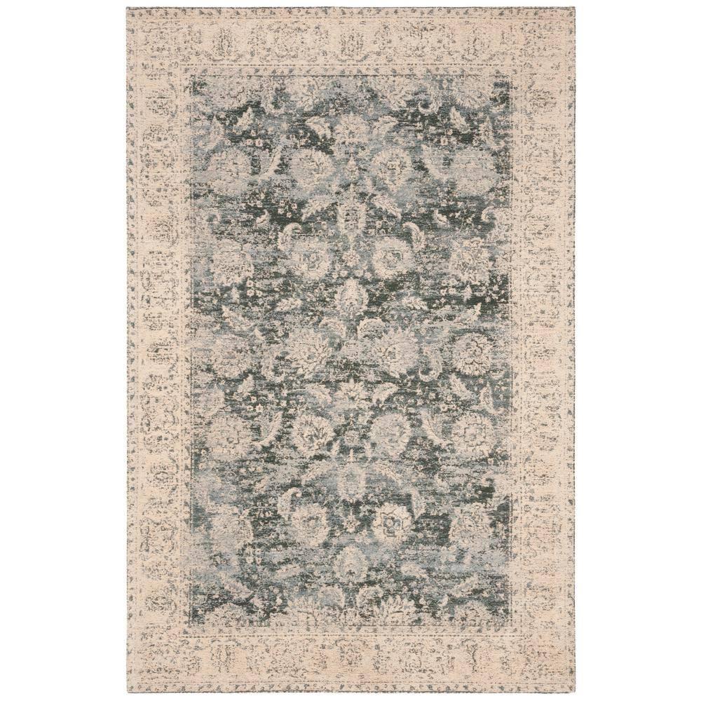 Classic Vintage CLV306 Power Loomed Area Rug - Cream/Grey - 4'x6' - Safavieh.
