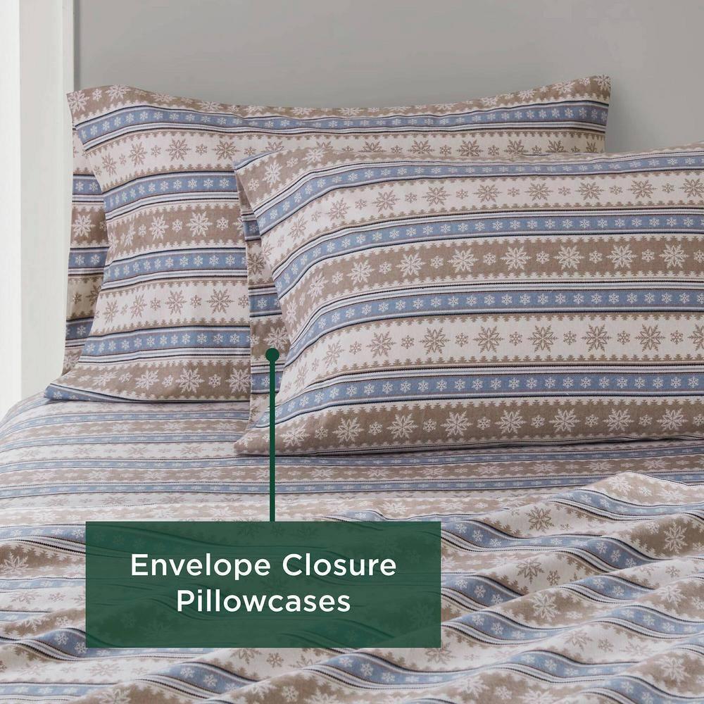 Woolrich Woolrich 100% Cotton Flannel Sheet Set