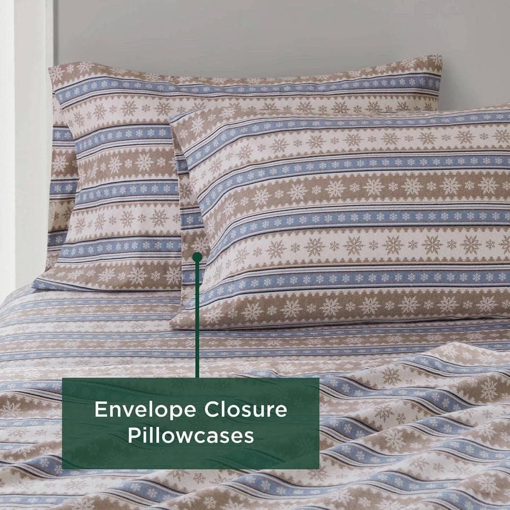 Woolrich 100% Cotton Flannel Sheet Set