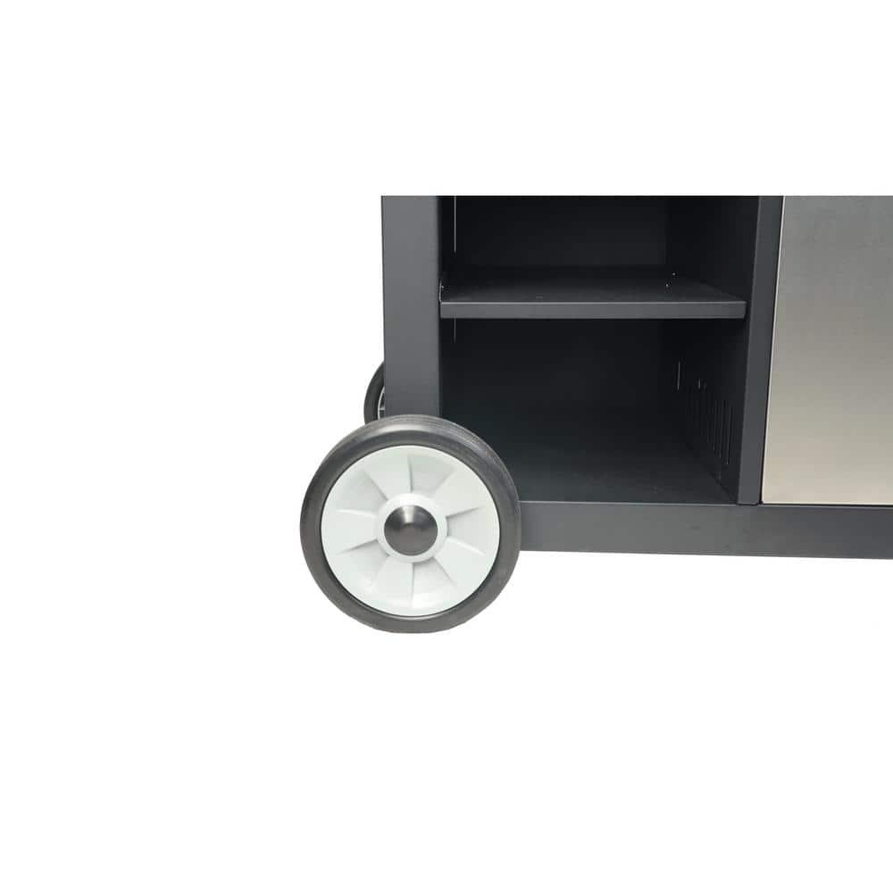 Razor Universal Rolling Prep Cart for Portable Outdoor Griddle and Grills