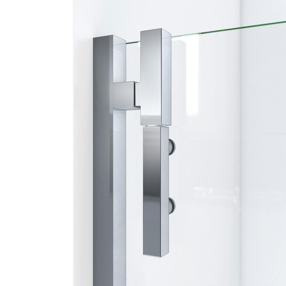 DreamLine Ascend 56 1/2-57 1/2 in. W x 72 in. H Frameless Pivot Shower Door